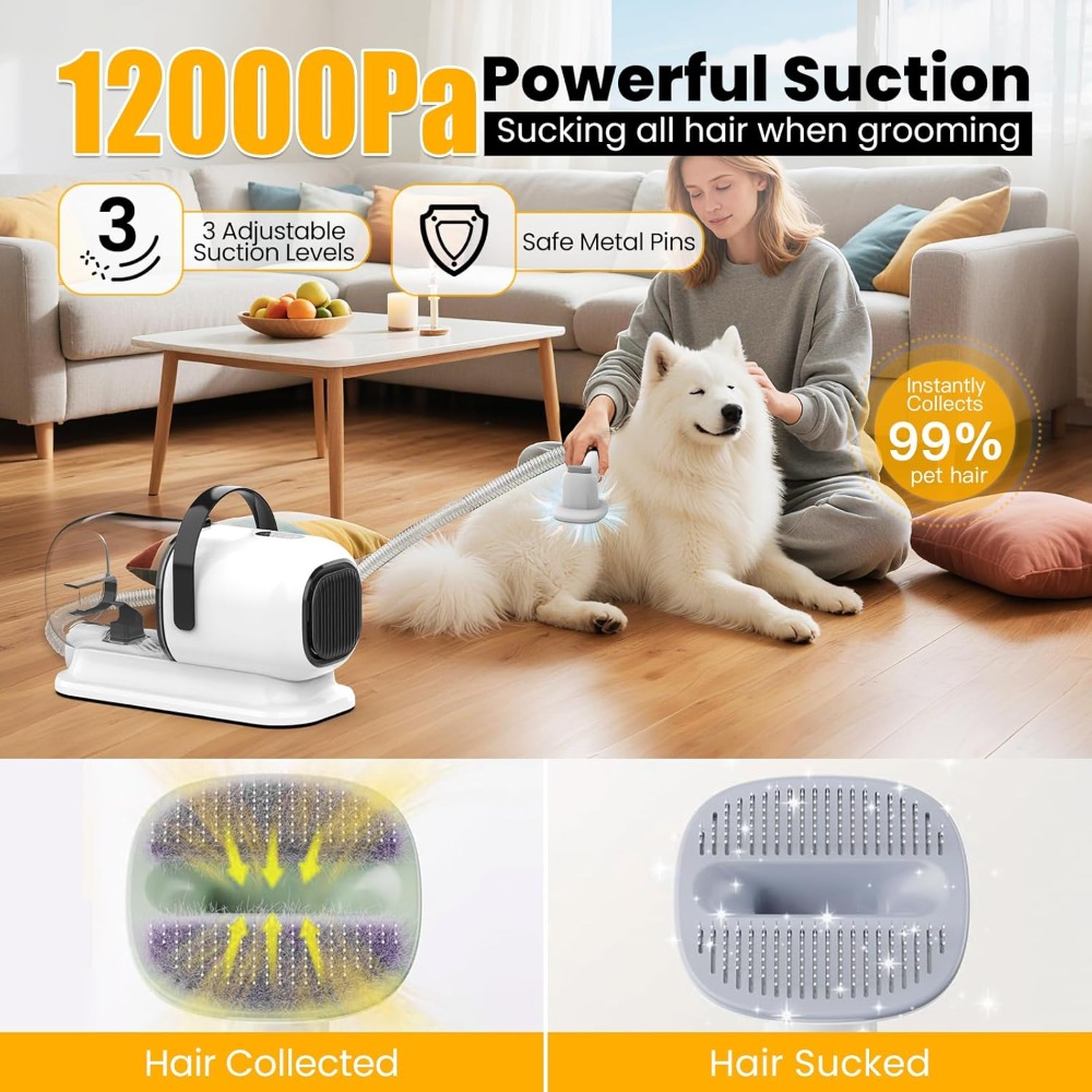Dog Grooming Clippers - US Shipping Dog Grooming Vacuum All