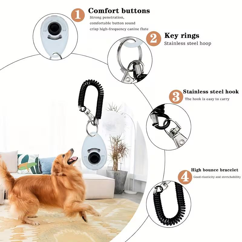 2 in 1 Dog Training Clicker Pe - Training Clicker Dog review and price