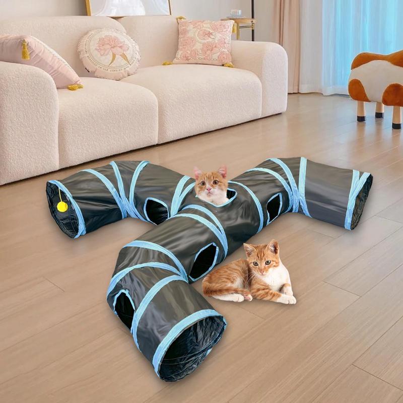 Cat Toy Tunnel Indoor Cat Hide - Interactive Cat Toy review and price