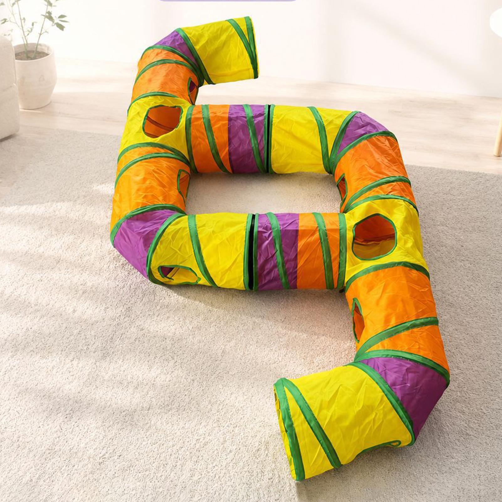 Cat Tunnel Rainbow Interactive - Interactive Cat Toy review and price