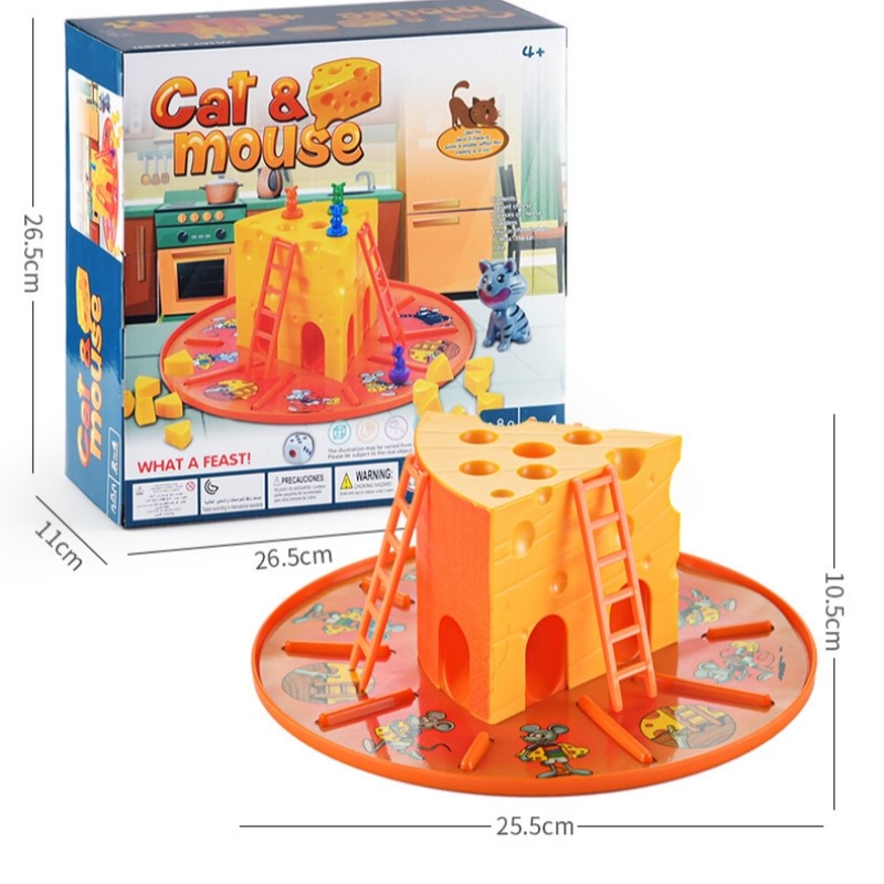 Cat and Mouse Cake Cheese Boar - Interactive Cat Toy review and price