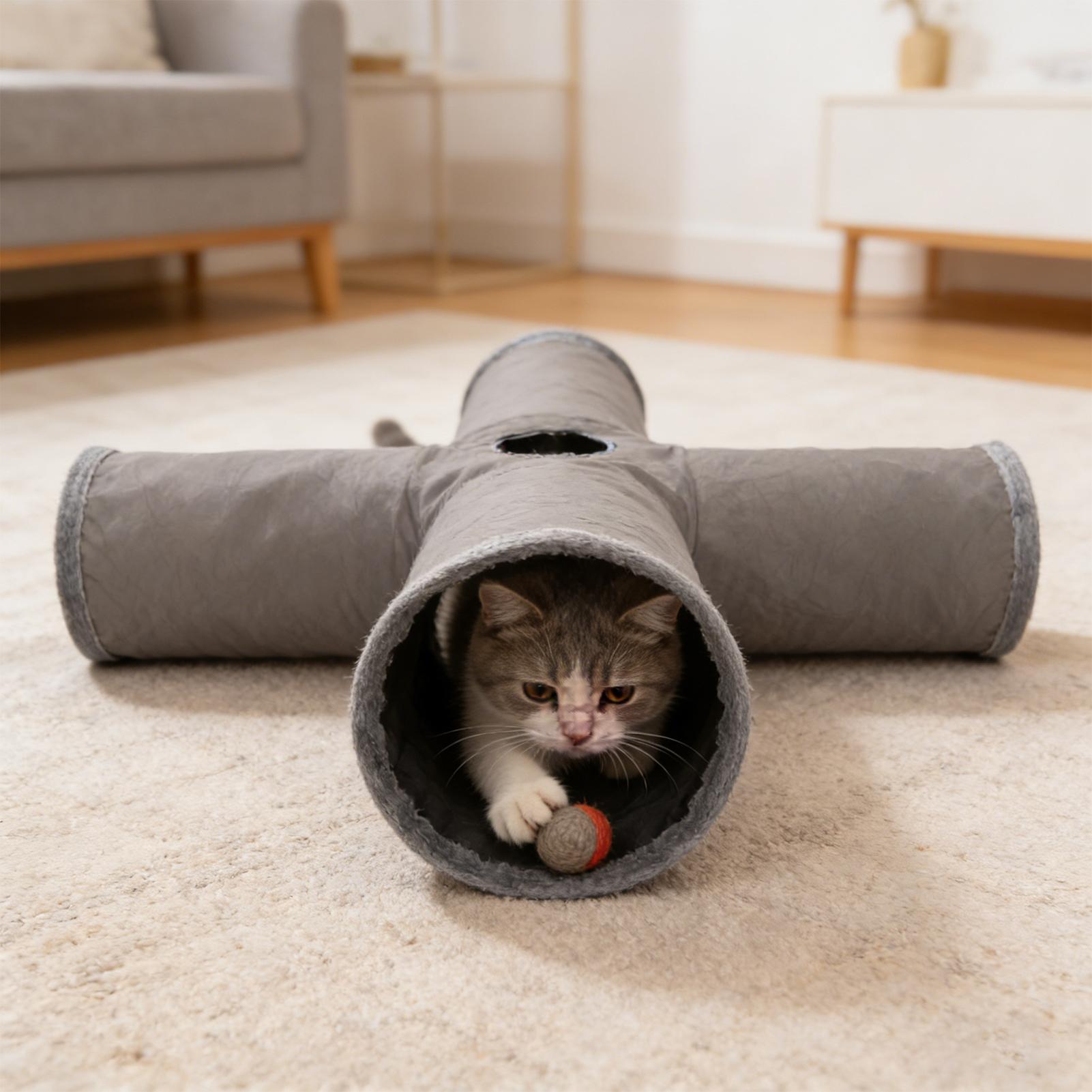 Tunnels For Indoor Cats Maze P - Interactive Cat Toy review and price