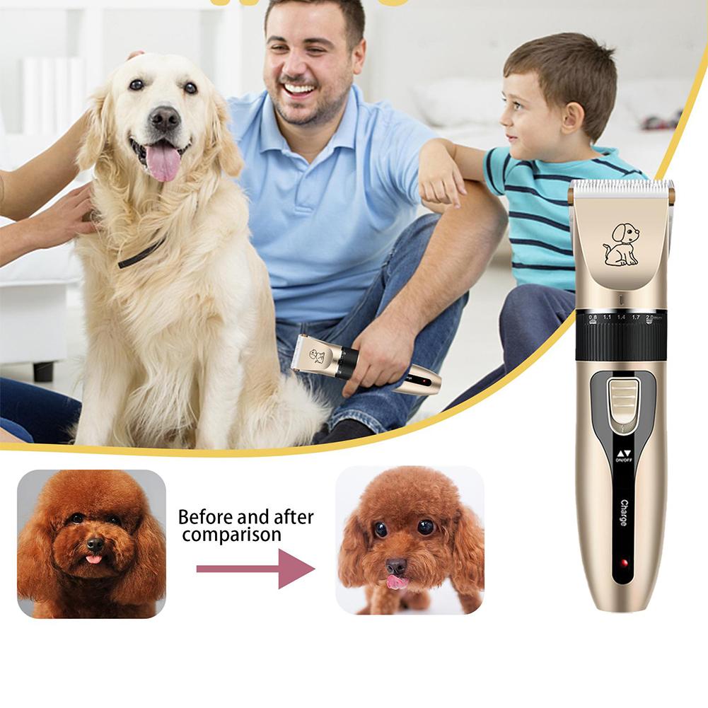 USB Rechargeable Pet Hair Clip - Dog Grooming Clippers review and price