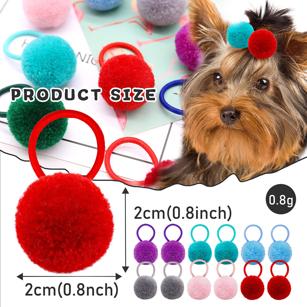 10PCS Hair Rubber Dog Accessor - Pet Supplies Pet Shop review and price